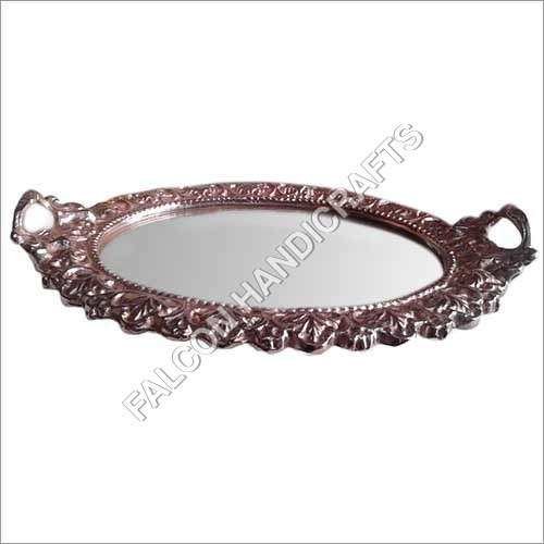 Aluminum Round Serving Tray