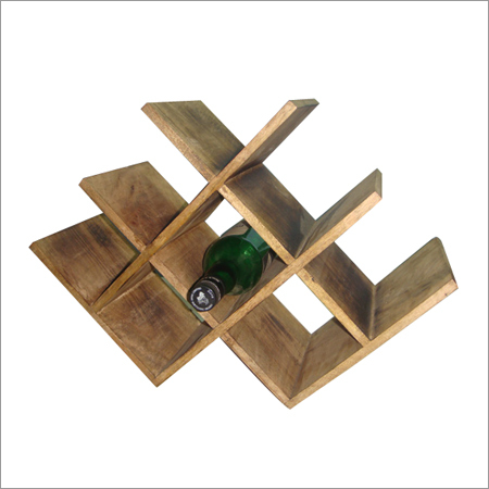 Wooden Bottle Holder
