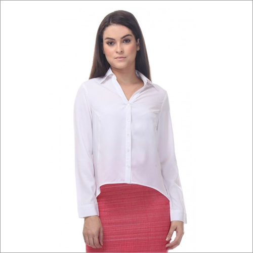 Nishka - OffWhite Full Sleeves Relaxed Fit Shirt