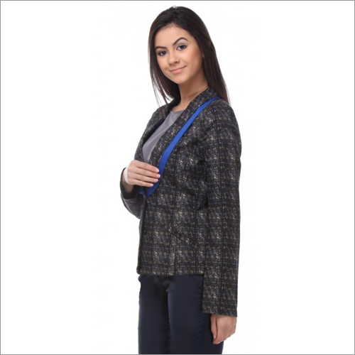 Fauna - Blue Stripes Full Relaxed Fit Jacket