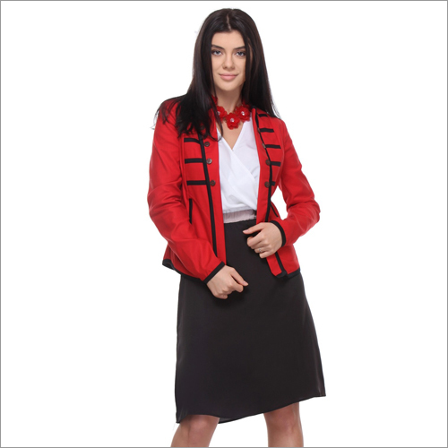Westin - Cotton Blend Slim Fit Jacket, Size S-XXL, Red | Full Sleeves, Button Closure, Comfortable Wear