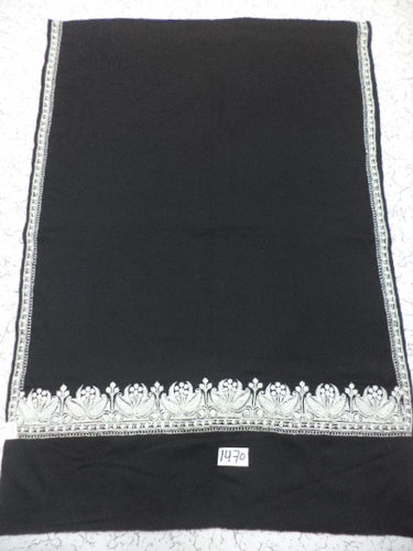 Silver Zari Border Stoles