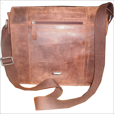 Leather Messenger Bag