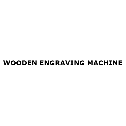 Wooden Engraving Machine
