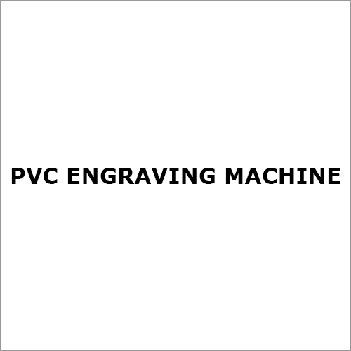 PVC Engraving Machine