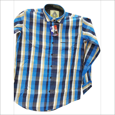 Blue Cotton Shirt