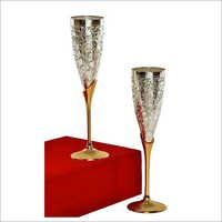 Designer Goblet Glass