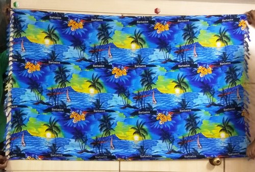Printed Rayon beach sarongs