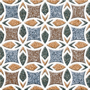 Multicolor Pattern Digital Tiles