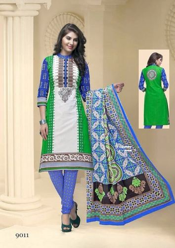 Meenaxi Cotton Printed Dress Material