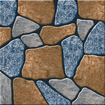 Brown Blue Stone Digital Parking Tiles