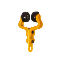 Push Pull Trolley - Aluminum Alloy, 150x100x80 mm, Yellow | Easy Maneuverability, Smooth Rolling, 100 kg Load Capacity