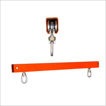 C- Rail Tracks & Trolley - Superior Grade, 32x32/45x45/55x55 mm, Orange | Increased Safety, Enhanced Productivity, Heavy Load Bearing