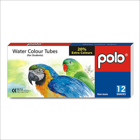 Water Colour Tubes 12 Shades