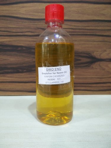 Neem Oil Emulsifier Grade: Pure