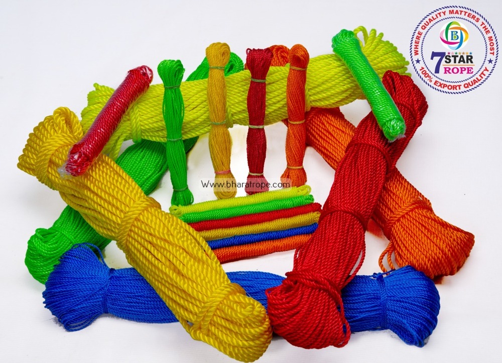 High Strength Nylon Twist Rope - Diameter 1-10 mm Length 50-100 m/Reel | Durable Quality Uniform Thickness Excellent Strength Ideal for Binding and Packaging