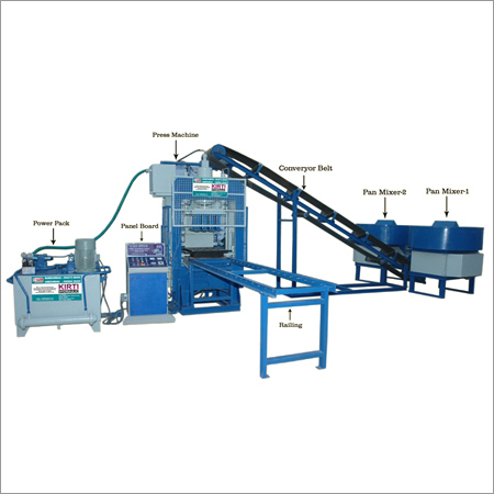 Fully Automatic Fly Ash Brick Machine Maximum Height: 9 Foot (Ft)