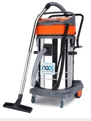 Industrial Vacuum Cleaner - Stainless Steel, 60L Tank, 2000W Dual Italian Motors | Powerful Suction, Wet/Dry, Easy Clean Filter