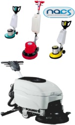 Industrial Floor Scrubber