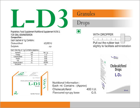 L-D3 Granules Drops