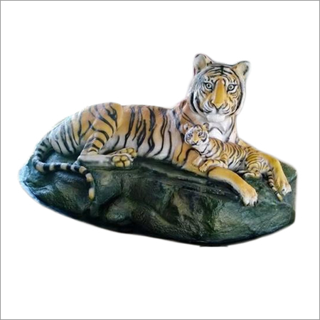 FRP Tiger Statue