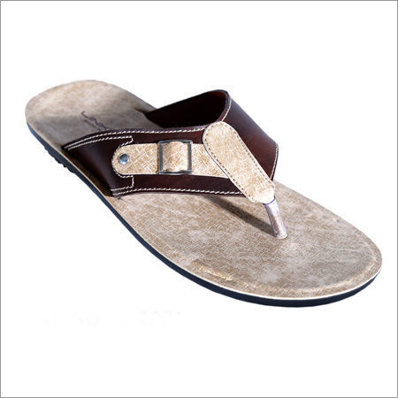 Brown PU Chappal