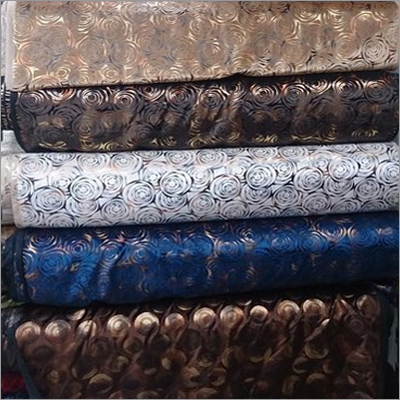 Foil Printing Velvet Upholstery Cloth