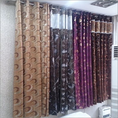 Printed Velvet Curtain