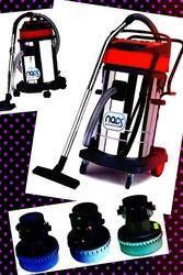 Water Vacuum - Stainless Steel, Large Tank, 220V | Fine Cleaning, Easy Operation, Efficient Filtration, Wheeled Mobility