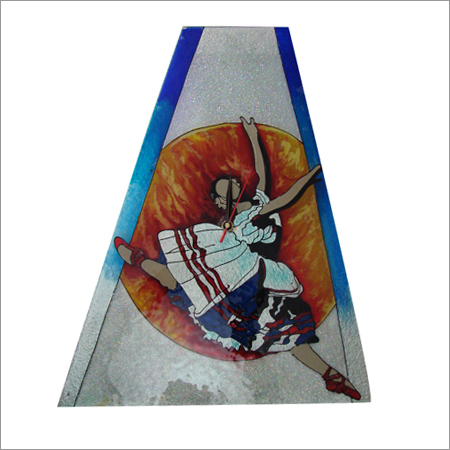 Clock Glass Painting