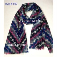 Wool Screen Printing Shawls