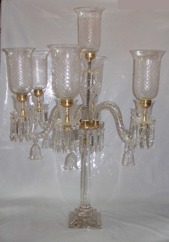 Transparent Pedestal Lamp