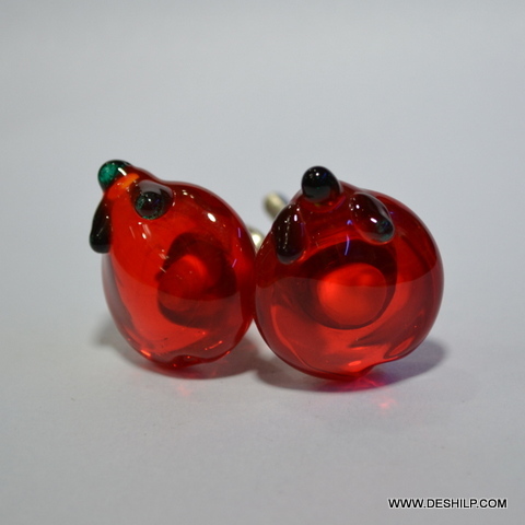 Decorative Red Knobs