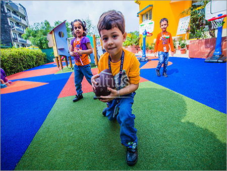 Polypropylene School Playground Artificial Grass
