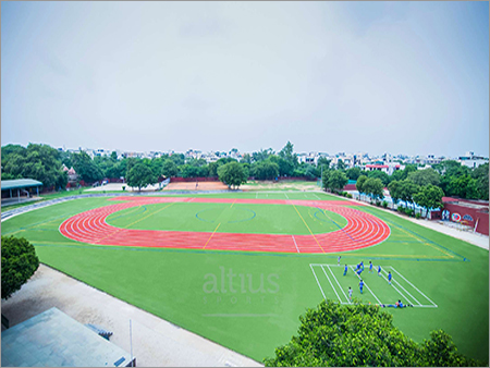 Sports Surface Artificial Grass - Polypropylene Material, 10-20 Width | Easy To Clean, Washable, Durable, Eco-Friendly, Customizable Dimensions