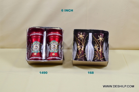 Glossy Decorative Flower Vase - Bottom Diameter: 50.8 - 101.6 Millimeter (Mm)