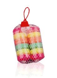 Soft Netting - Soft Netting, Variable Dimensions, Multicolored | Drawstring Closure, Lightweight, Durable, Reusable
