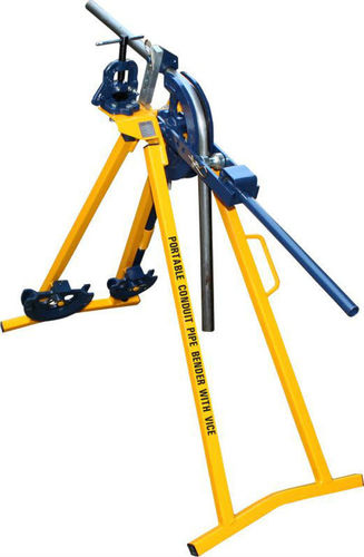 Portable Conduit Pipe Bender with Vice