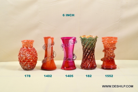 GraceStem Transparent Glass Vase