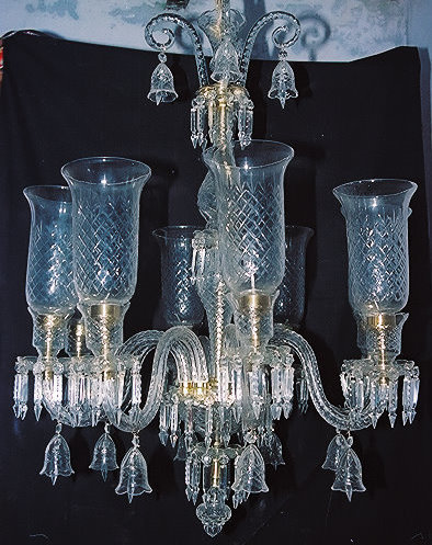 Glass LED Chandelier Light