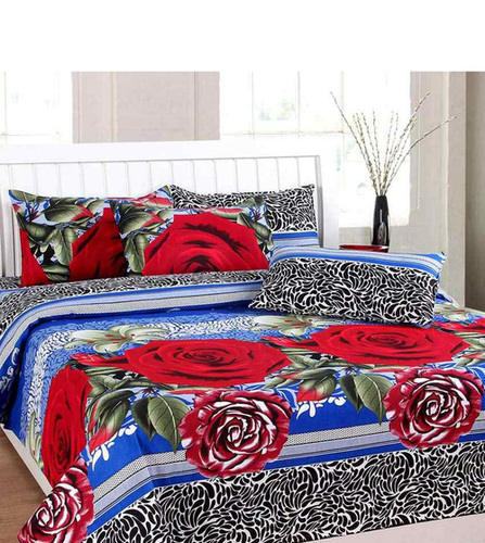 Cotton Flower Bedsheet