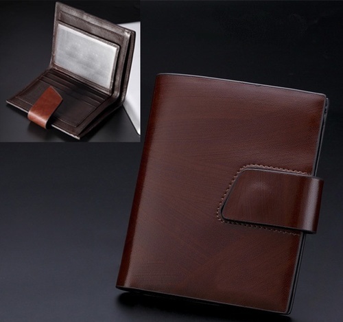 Real Leather Classic Notecase Wallet