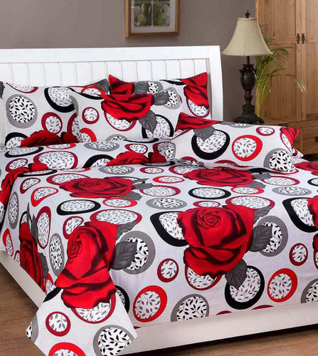 Cotton Flower Bedsheet