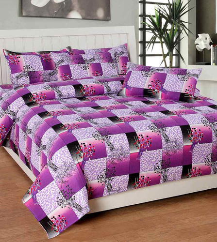Cotton Check Bedsheet