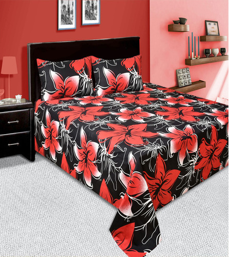 Cotton Flower Bedsheet