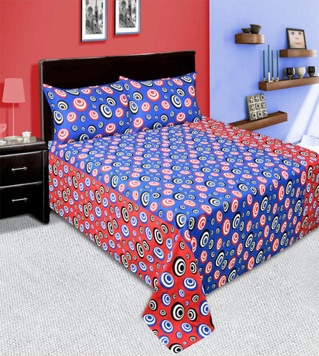 Cotton Check Bedsheet