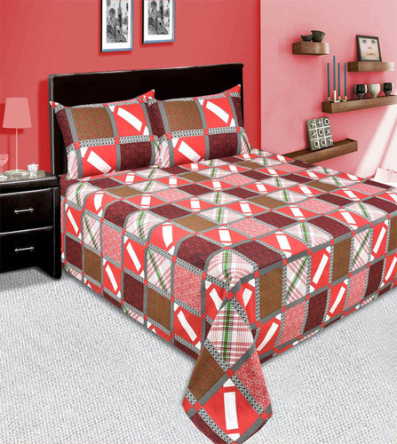 Cotton Check Bedsheet