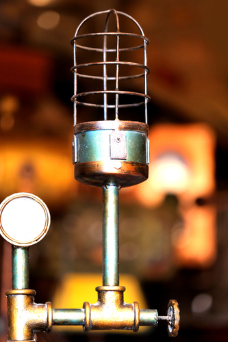 Industrial Table Lamp