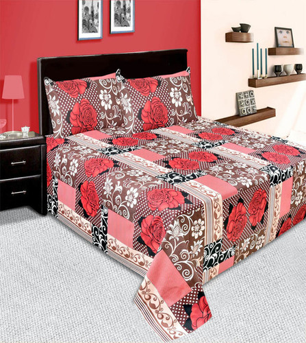 Cotton Check Bedsheet