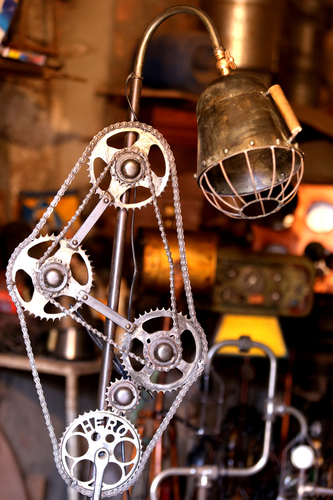 Metal Table Lamp